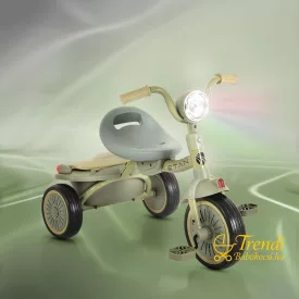 Etan tricikli összecsukható vázzal ZÖLD
