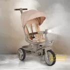 FUSION LUX tricikli szülőkaros, forgatható BÉZS