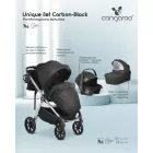 Cangaroo Unique 3in1 multifunkciós babakocsi - Fekete