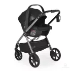 Cangaroo Unique 3in1 multifunkciós babakocsi - Fekete