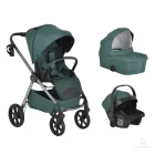 Cangaroo Unique 3in1 multifunkciós babakocsi - Zöld
