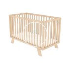 Niki - 120 - as Járókává alakítható kiságy - Borostyán