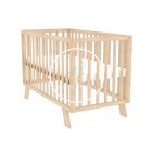 Niki - 120 - as Járókává alakítható kiságy - Borostyán