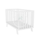 Félix - 120 - as Járókává alakítható kiságy - Fehér