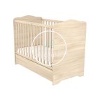 Niki - 120 - as Zárt végű Ágyneműtartós Gyermekágy - Borostyán