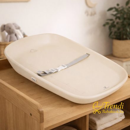 NUVIA pelenkázó alátét szilikon - bézs