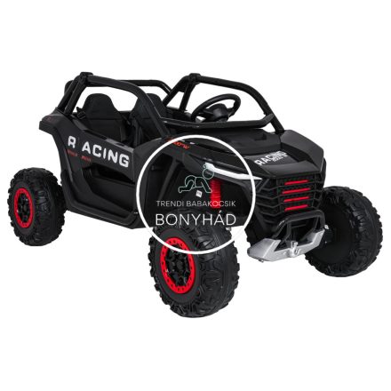 Óriás buggy 2 személyes elektromos autó - 24 V - 480 Watt - Fekete