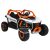 Óriás buggy 2 személyes elektromos autó - 24 V - 480 Watt - Narancs