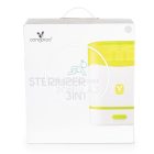 Cangaroo Sterilizáló 3in1 sterilizáló 6 üvegnek, melegítő és gőzölő funkció 550w szürke