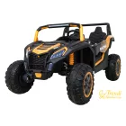 XXL Buggy ATV verseny 4x4 elektromos kisautó 24 V - 4 x 200 watt – arany