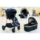 Hydra 3in1 babakocsi -I-size hordozóval - Fekete