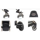 Hydra 3in1 babakocsi -I-size hordozóval - Fekete