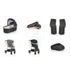 Hydra 3in1 babakocsi -I-size hordozóval - Fekete