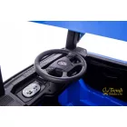 Kék Scania gyerek kamion EVA kerekekkel és 4x4 hajtással