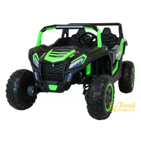   XXL Buggy ATV verseny 4x4 elektromos kisautó 24 V - 4 x 200 watt – zöld