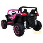 XXL Buggy ATV verseny 4x4 elektromos kisautó 24 V - 4 x 200 watt – rózsaszín