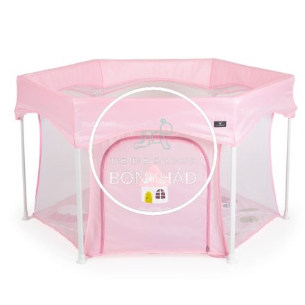 Utazó járóka 6 szögletű - Pink