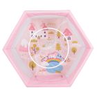 Utazó járóka 6 szögletű - Pink