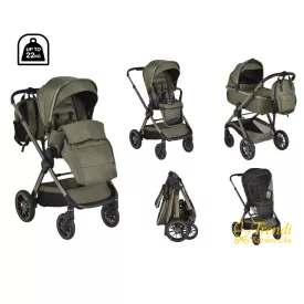 Cangaroo I Click  Babakocsi 2in1 szett - Zöld