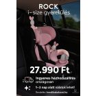 Rock autósülés 76-150cm - Rózsaszín