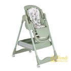 Surprise etetőszék szilikon tányérral, evőeszközzel, előkével - zöld