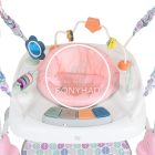 „Színes lógó játékok és zenélő panel – fejleszti a figyelmet és a mozgáskoordinációt”