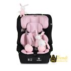 Security autósülés – 76–150 cm -i-Size - isofix - rózsaszín