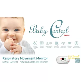   Baby Control Pro 2 légzésfigyelő készülék 28x47 cm 2 lappal