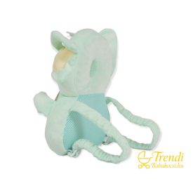   Babafejvédő esésgátló biztonsági párna hátizsák elefánt