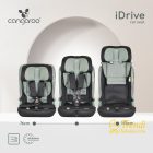 I-Drive autósülés - I - SIZE és ISOFIX - es ülésmagasítóvá alakítható - 76 - 150 cm - Szürke