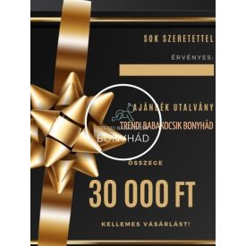Ajándék utalvány: 30.000 Ft