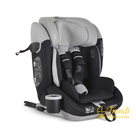 Force I-Size - isofix - gyerekülés (76-150 cm) - Szürke