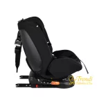 i-MAXX autós ülés, isofix, forgatható, 2 plüss+párna 40-150cm Fekete