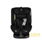 i-MAXX autós ülés, isofix, forgatható, 2 plüss+párna 40-150cm Fekete