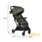 Airwalk - Sport babakocsi utazáshoz - 1 kézzel csukható - Zöld