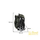 Airwalk - Sport babakocsi utazáshoz - 1 kézzel csukható - Zöld