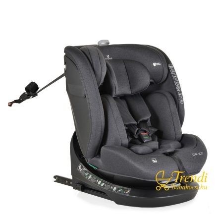 Draco I-Size 360°-ban forgatható ISOFIX gyermekülés 40-150 cm - Fekete