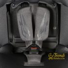 Draco I-Size 360°-ban forgatható ISOFIX gyermekülés 40-150 cm - Fekete