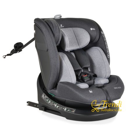 Draco I-Size 360°-ban forgatható ISOFIX gyermekülés 40-150 cm - Szürke