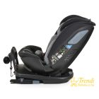 Gravity I-Size 360°-ban forgatható ISOFIX gyermekülés, SPS oldalvédelemmel (40-150 cm) - Szürke