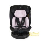Gravity I-Size 360°-ban forgatható ISOFIX gyermekülés, SPS oldalvédelemmel (40-150 cm) - Rózsaszín