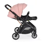MONI Bingo babakocsi 22kg-ig sport vázzal, összecsukható 2 irányban pink