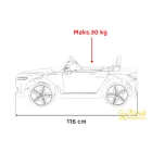 BMW I4 elektromos kisautó - Fekete