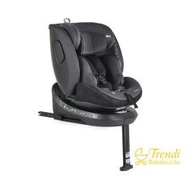   Hoku I-Size 360°-ban forgatható ISOFIX gyermekülés,SIP oldalvédelemmel (40-150 cm) - Fekete