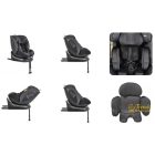 Hoku I-Size 360°-ban forgatható ISOFIX gyermekülés,SIP oldalvédelemmel (40-150 cm) - Fekete