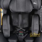 Hoku I-Size 360°-ban forgatható ISOFIX gyermekülés,SIP oldalvédelemmel (40-150 cm) - Fekete