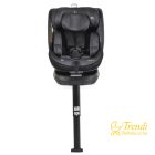 Hoku I-Size 360°-ban forgatható ISOFIX gyermekülés,SIP oldalvédelemmel (40-150 cm) - Fekete