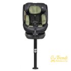 Hoku I-Size 360°-ban forgatható ISOFIX gyermekülés,SIP oldalvédelemmel (40-150 cm) - Zöld