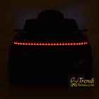 Audi SQ8 piros gyerek elektromos autó világító LED lámpákkal