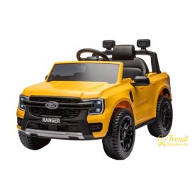 Ford Ranger sárga elektromos gyerekautó 12V távirányítóval